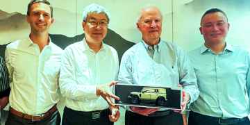 San Vicente | Nicolás Mantegazza se reunió en China, con el presidente de la automotriz Chery