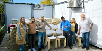 Educación | Nuevas aulas modulares para la Escuela Secundaria 9 del barrio 25 de Mayo