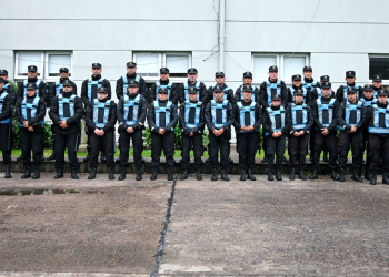 Seguridad | Mantegazza encabezó la entrega de chalecos antibalas al Grupo de Prevención Municipal