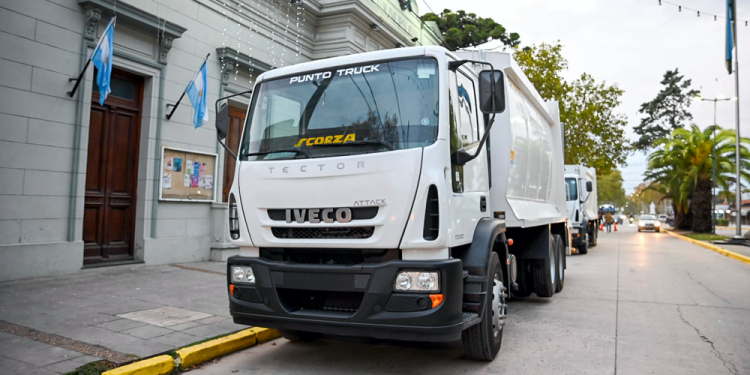 San Vicente | El Municipio incorporó dos nuevos camiones compactadores de residuos