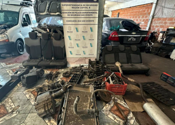 San Vicente | Clausuran dos talleres mecánicos por infracción a la Ley de Autopartes