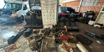 San Vicente | Clausuran dos talleres mecánicos por infracción a la Ley de Autopartes