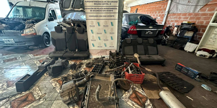 San Vicente | Clausuran dos talleres mecánicos por infracción a la Ley de Autopartes