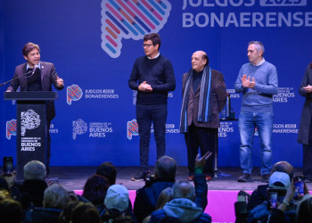 Berazategui | Axel Kicillof presentó la edición 2025 de los Juegos Bonaerenses
