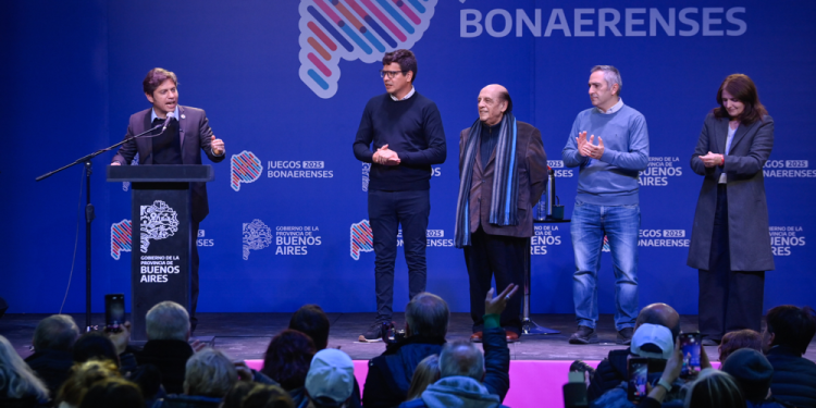 Berazategui | Axel Kicillof presentó la edición 2025 de los Juegos Bonaerenses