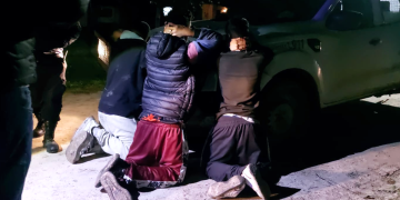 San Vicente | Detienen a tres peligrosos menores armados luego de ingresar a una vivienda