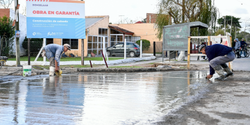 San Vicente | Con distintos trabajos, el área de Servicios avanza con mejoras integrales en todo el distrito
