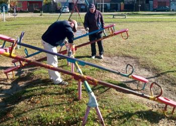Presidente Perón | El Municipio puso en valor una plaza del barrio La Yaya