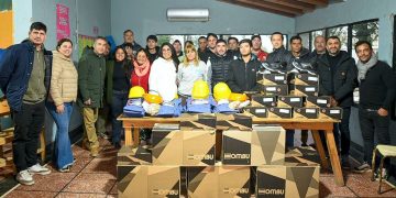 Capacitación | El Municipio y la UOCRA entregaron equipamiento para el taller de instalaciones eléctricas
