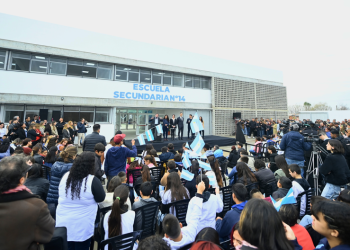 Educación | Kicillof y Mantegazza inauguraron el Polo Educativo San José en Alejandro Korn