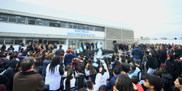 Educación | Kicillof y Mantegazza inauguraron el Polo Educativo San José en Alejandro Korn