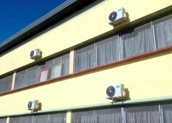 Educación | Instalan 26 equipos de aire acondicionado en la Escuela Primaria 14