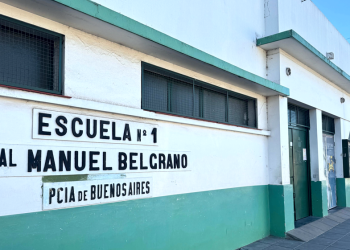 Educación | El Municipio puso en valor el edificio de la Escuela 1 de Guernica