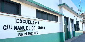 Educación | El Municipio puso en valor el edificio de la Escuela 1 de Guernica