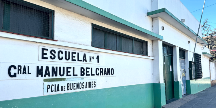 Educación | El Municipio puso en valor el edificio de la Escuela 1 de Guernica