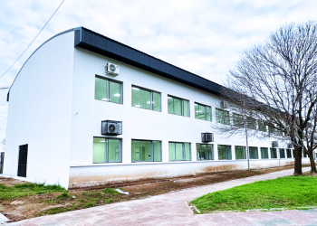 Educación | Notorio avance en la construcción del nuevo edificio de la Secundaria 5 de Guernica