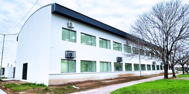 Educación | Notorio avance en la construcción del nuevo edificio de la Secundaria 5 de Guernica