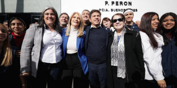 Presidente Perón | Kicillof inauguró las obras de ampliación de la Escuela Secundaria Técnica 1