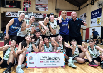 Juegos Bonaerenses | Impecable presentación del básquet femenino de San Vicente en el Interregional