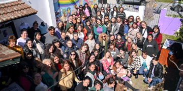 San Vicente | Mantegazza y Díaz inauguraron la Casa de Mujeres, Género e Infancias
