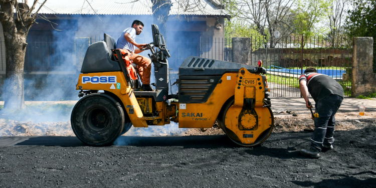 San Vicente | El Municipio avanza con trabajos de mejoras en los distintos barrios del distrito