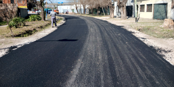 Presidente Perón | Continúa el arreglo de calles en el barrio Panamérica de Guernica