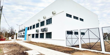Presidente Perón | Otra escuela secundaria con grandes avances en su construcción: la 11 de Parque Americano