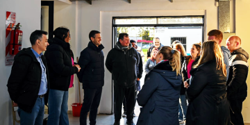 Educación | Mantegazza anunció la construcción de un playón deportivo en la Técnica 3