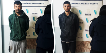 Policiales | Detienen en San Vicente a dos sujetos que empujaban un auto adulterado