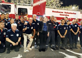 Presidente Perón | Los Bomberos Voluntarios de Guernica adquirieron un nuevo autobomba