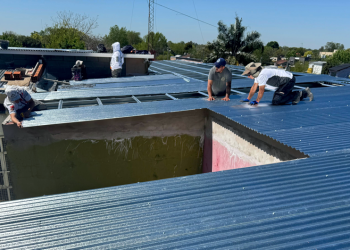 Educación | El Municipio solucionó definitivamente las filtraciones del techo de la Secundaria 2