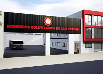 San Vicente | Los Bomberos comenzarán a construir el nuevo edificio del Cuartel Central