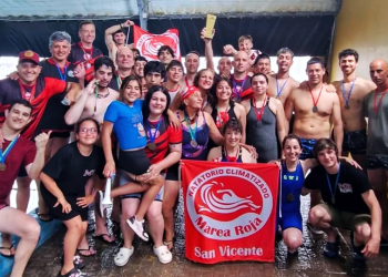 Natación | Marea Roja se consagró por segundo año consecutivo, campeón de LENSur