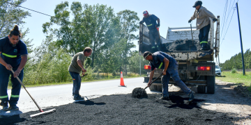 San Vicente | Continúan las obras de mejora y estabilización de calles en todo el distrito