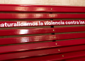 Empresariales | Edesur instaló un Banco Rojo para visibilizar la lucha contra la violencia de género