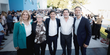 Alejandro Korn | Kicillof y Mantegazza inauguraron el nuevo edificio de la Escuela Primaria 26