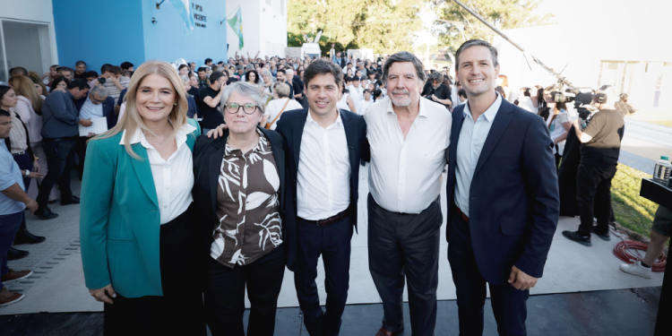 Alejandro Korn | Kicillof y Mantegazza inauguraron el nuevo edificio de la Escuela Primaria 26