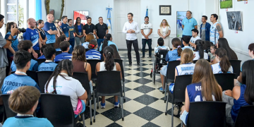 San Vicente | Mantegazza entregó reconocimientos a los medallistas de los Juegos Bonaerenses 2025