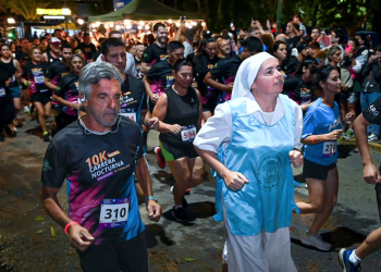 Atletismo | Éxito total de la competencia nocturna de 3 y 10 kilómetros en San Vicente