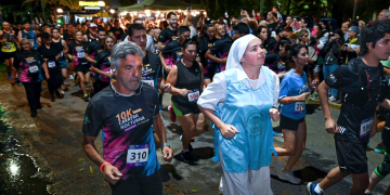 Atletismo | Éxito total de la competencia nocturna de 3 y 10 kilómetros en San Vicente