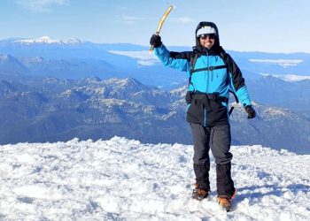 Aventura | El primer amanecer del 2026 desde el techo de la Patagonia: la hazaña de un vecino de Alejandro Korn