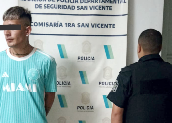 San Vicente | Fingió que iba a pagar por transferencia, su cómplice escapó con la mercadería y terminó detenido
