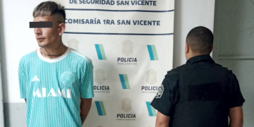San Vicente | Fingió que iba a pagar por transferencia, su cómplice escapó con la mercadería y terminó detenido