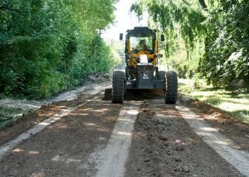 San Vicente: Trabajos de mantenimiento vial y pluvial en distintos barrios del distrto