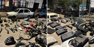 Alejandro Korn | Siete detenidos y un arsenal de objetos recuperados tras megacaza policial