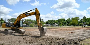 San Vicente | Transforman los terrenos del ferrocarril en el nuevo «Parque Central» con infraestructura deportiva