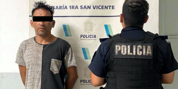 San Vicente |  Violento episodio: activó el botón antipánico y la policía la salvó de su pareja armada