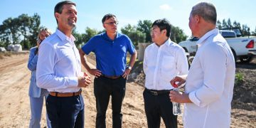 Comercio exterior | El intendente Mantegazza sella una alianza estratégica con el gigante chino SINOMA