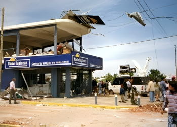 Presidente Perón | Dos tornados, un mes y una ciudad devastada: la pesadilla que marcó a fuego a Guernica