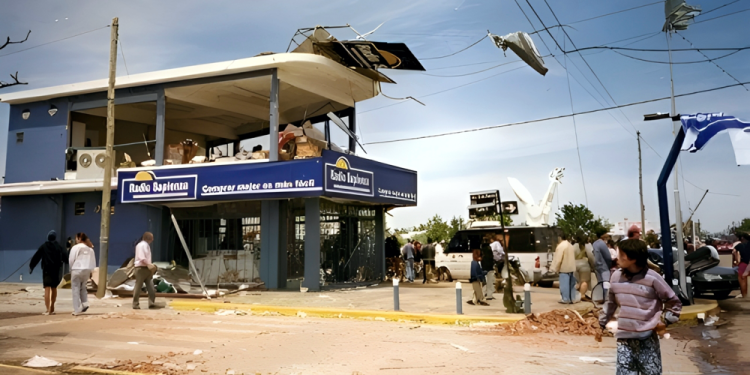 Presidente Perón | Dos tornados, un mes y una ciudad devastada: la pesadilla que marcó a fuego a Guernica